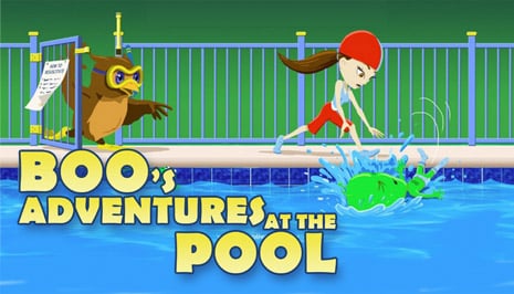Boo's Adventures At The Pool