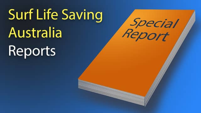Surf Life Saving Australia reports
