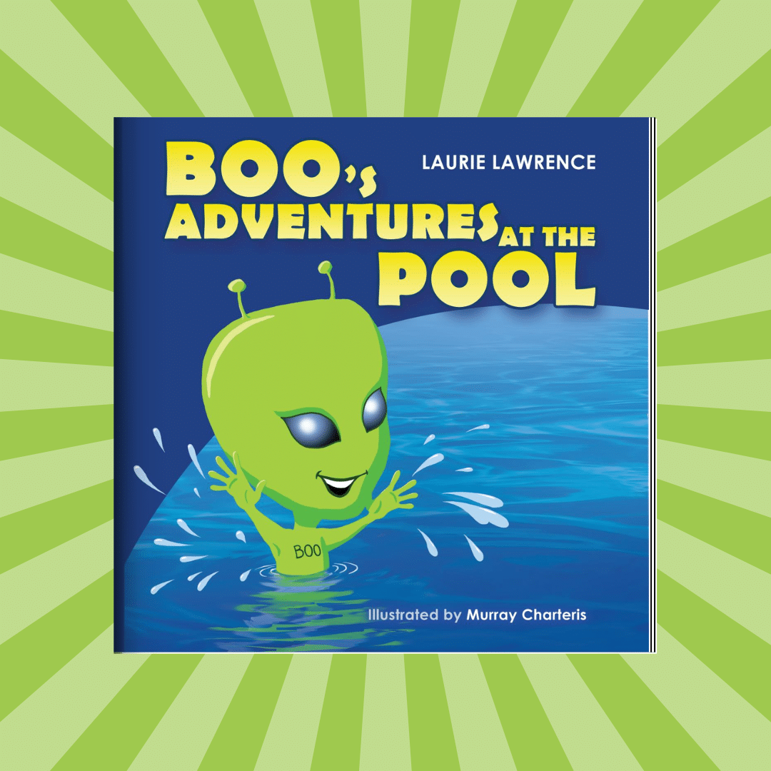 Boo's adventures at the pool